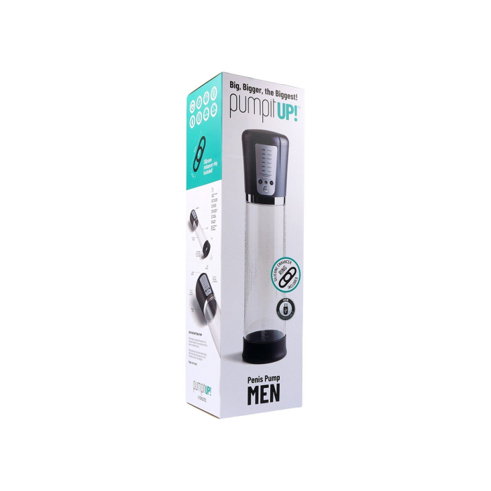 VIRGITE PENIS PUMP MEN-AUTOMATICA POR USB COLOR GRIS